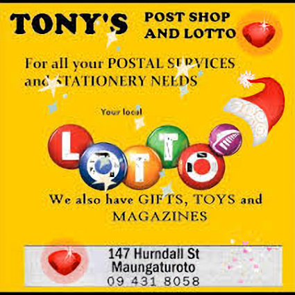 Tony's Stationery, Lotto and Post Shop Maungaturoto now stocking Lavender Kawakawa Miracle Oil and Balm and Kawakawa Miracle Oil for Dogs